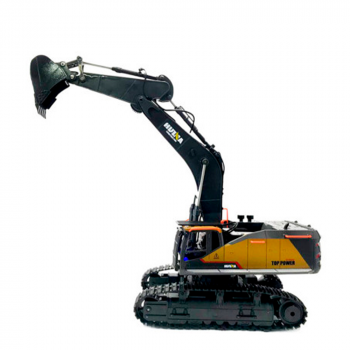 ESCAVADEIRA HUINA 1/14 COM ESTEIRA 22CH 1592