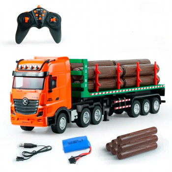 CAMINHAO HUINA 1/18 TRANSPORTER TRUCK 9CH 1313