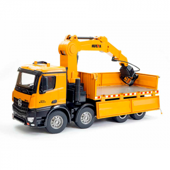 CAMINHAO HUINA 1/14 TOUCAN TRUCK MOUNTED TIMBER GRAB 26CH 1538