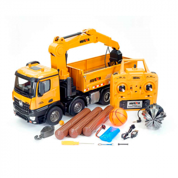 CAMINHAO HUINA 1/14 TOUCAN TRUCK MOUNTED TIMBER GRAB 26CH 1538