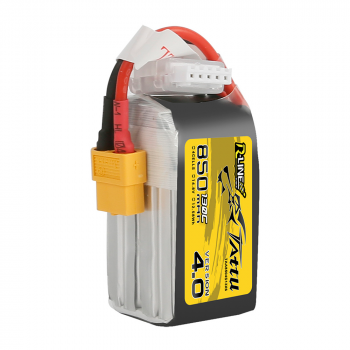 GENS ACE TATTU 14.8V 850MAH 130C 4S R-LINE VERSION 4.0 XT60 PLUG