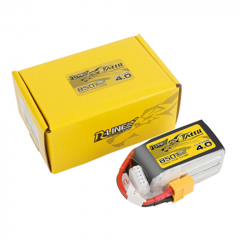 GENS ACE TATTU 14.8V 850MAH 130C 4S R-LINE VERSION 4.0 XT60 PLUG