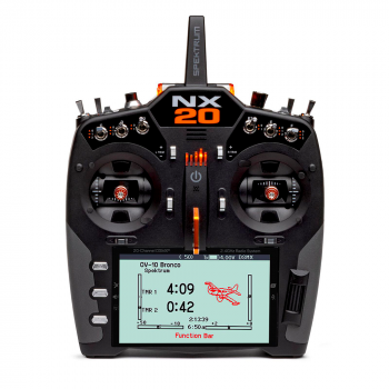 RADIO SPEKTRUM 20CH NX20 DSMX TX ONLY SPMR20500