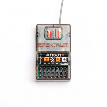 RECEPTOR SPEKTRUM 6CH AR631+ DSMX AS3X+/SAFE SPM-1031