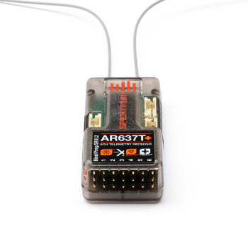 RECEPTOR SPEKTRUM 6CH AR637T+ DSMX AS3X+/SAFE SPM-1032