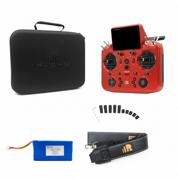 RADIO FRSKY 24CH TANDEM X18R RUBY RED FCC/MODE2