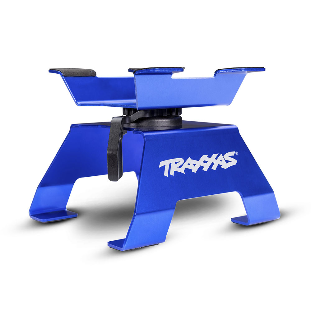TRAXXAS ACC SMALL ALUMINUM RC CAR/TRUCK STAND 8796-BLUE TRAXXAS ACC SMALL ALUMINUM RC CAR/TRUCK STAND 8796-BLUE