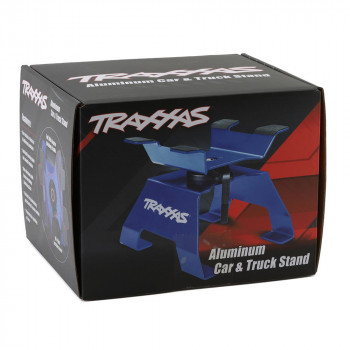 TRAXXAS ACC SMALL ALUMINUM RC CAR/TRUCK STAND 8796-BLUE TRAXXAS ACC SMALL ALUMINUM RC CAR/TRUCK STAND 8796-BLUE