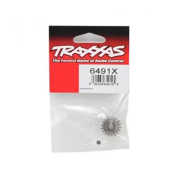 TRAXXAS ACC 18-TOOTH PINION GEAR (1.0 MOD) 5MM BORE 6491X TRAXXAS ACC 18-TOOTH PINION GEAR (1.0 MOD) 5MM BORE 6491X