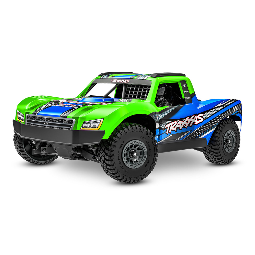 CARRO TRAXXAS MINI SLASH 4WD SHORT COURSE RTR BL-2S GREEN 108164-1 CARRO TRAXXAS MINI SLASH 4WD SHORT COURSE RTR BL-2S GREEN 108164-1