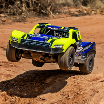 CARRO TRAXXAS MINI SLASH 4WD SHORT COURSE RTR BL-2S YELLOW 108164-1 CARRO TRAXXAS MINI SLASH 4WD SHORT COURSE RTR BL-2S YELLOW 108164-1