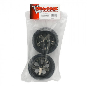 RODA TRAXXAS ALL-STAR ANACONDA BLK CHRM 2.8 RODA TRAXXAS ALL-STAR ANACONDA BLK CHRM 2.8