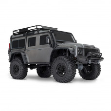 CARRO TRAXXAS 1/10 TRX-4 LAND ROVER DEFENDER TQI SILVER 82256-4 CARRO TRAXXAS 1/10 TRX-4 LAND ROVER DEFENDER TQI SILVER 82256-4