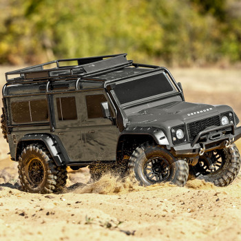 CARRO TRAXXAS 1/10 TRX-4 LAND ROVER DEFENDER TQI SILVER 82256-4 CARRO TRAXXAS 1/10 TRX-4 LAND ROVER DEFENDER TQI SILVER 82256-4