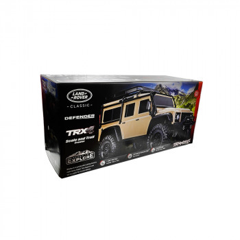 CARRO TRAXXAS 1/10 TRX-4 LAND ROVER DEFENDER TQI GREEN 82256-4 CARRO TRAXXAS 1/10 TRX-4 LAND ROVER DEFENDER TQI GREEN 82256-4