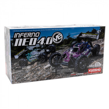 CARRO KYOSHO 1/8 GP INFERNO NEO 4.0 4WD BUGGY BLUE 33029T2 CARRO KYOSHO 1/8 GP INFERNO NEO 4.0 4WD BUGGY BLUE 33029T2