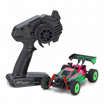 CARRO KYOSHO MINI-Z BUGGY INFERNO MP9 PINK/GREEN 32093PGR