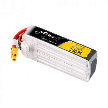 GENS ACE TATTU 15.2V 850MAH 95C HV LIPO LONG PACK XT30 PLUG