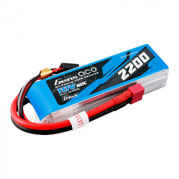 GENS ACE 11.1V 2200MAH 60C 3S G-TECH LIPO DEANS PLUG GENS ACE 11.1V 2200MAH 60C 3S G-TECH LIPO DEANS PLUG