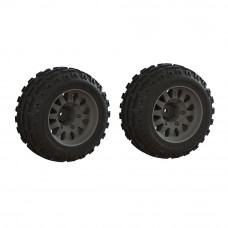 RODA ARRMA DBOOTS 'DIRTRUNNER ST' TIRE SET GLUED 14MM (PAIR) ARA-1552