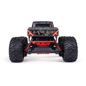 CARRO ARRMA 1/10 QUAKE 223S 2WD BLX MONSTER TRUCK RED ARA3537T1