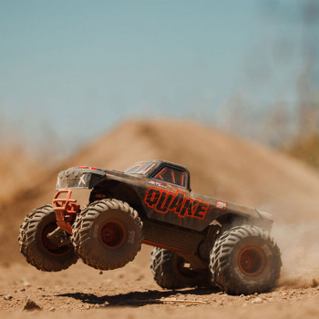 CARRO ARRMA 1/10 QUAKE 223S 2WD BLX MONSTER TRUCK RED ARA3537T1