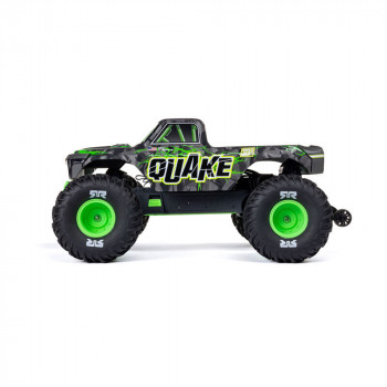 CARRO ARRMA 1/10 QUAKE 223S 2WD BLX MONSTER TRUCK GREEN ARA3537T2