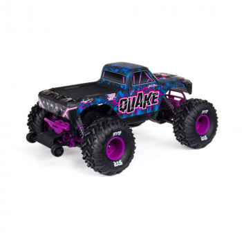 CARRO ARRMA 1/10 QUAKE 223S 2WD BLX MONSTER TRUCK PURPLE ARA3537T3