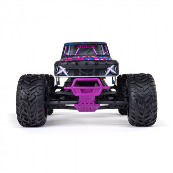 CARRO ARRMA 1/10 QUAKE 223S 2WD BLX MONSTER TRUCK PURPLE ARA3537T3