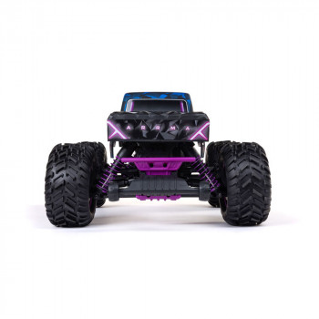 CARRO ARRMA 1/10 QUAKE 223S 2WD BLX MONSTER TRUCK PURPLE ARA3537T3