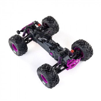 CARRO ARRMA 1/10 QUAKE 223S 2WD BLX MONSTER TRUCK PURPLE ARA3537T3
