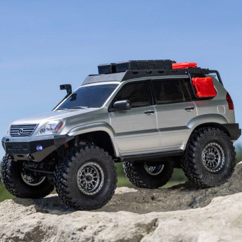 CARRO AXIAL 1/24 SCX24 LEXUS GX 470 4WD RTR SILVER AXI-1532T2