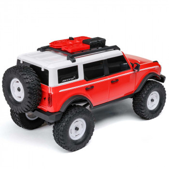 CARRO AXIAL 1/24 SCX24 FORD BRONCO HERITAGE 4WD RTR RED AXI00006V2T6