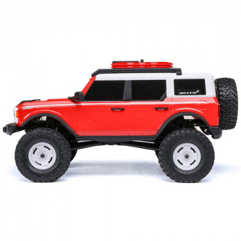 CARRO AXIAL 1/24 SCX24 FORD BRONCO HERITAGE 4WD RTR RED AXI00006V2T6