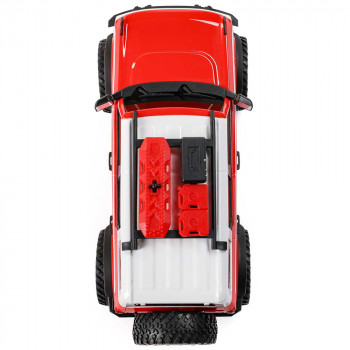 CARRO AXIAL 1/24 SCX24 FORD BRONCO HERITAGE 4WD RTR RED AXI00006V2T6