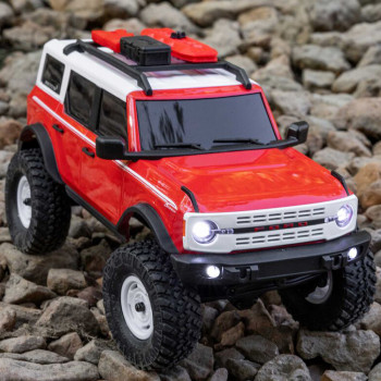 CARRO AXIAL 1/24 SCX24 FORD BRONCO HERITAGE 4WD RTR RED AXI00006V2T6