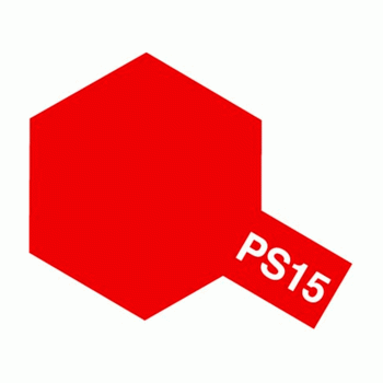 SPRAY PS-15 TAMIYA METAL RED 86015