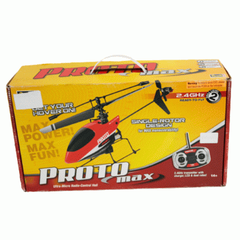 HELIC.PROTO MAX RTF 2.4GHZ RMXE6091 (SEM BATERIA) (OUTLET)