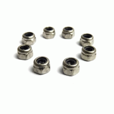 HT M4 NYLON LOCK NUT 8PC 02055