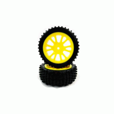 HT RODA REAR YELLOW 1/16 2PC 85024Y