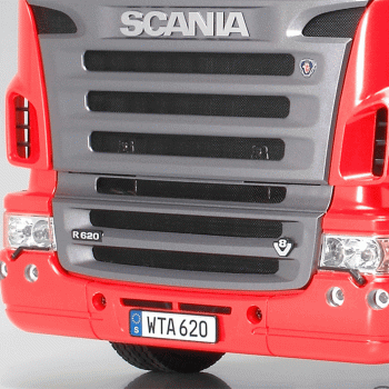 SEMI-TRUCK TAMIYA 1/14 RC SCANIA R620 6X4 HIGHLINE KIT RED 56323