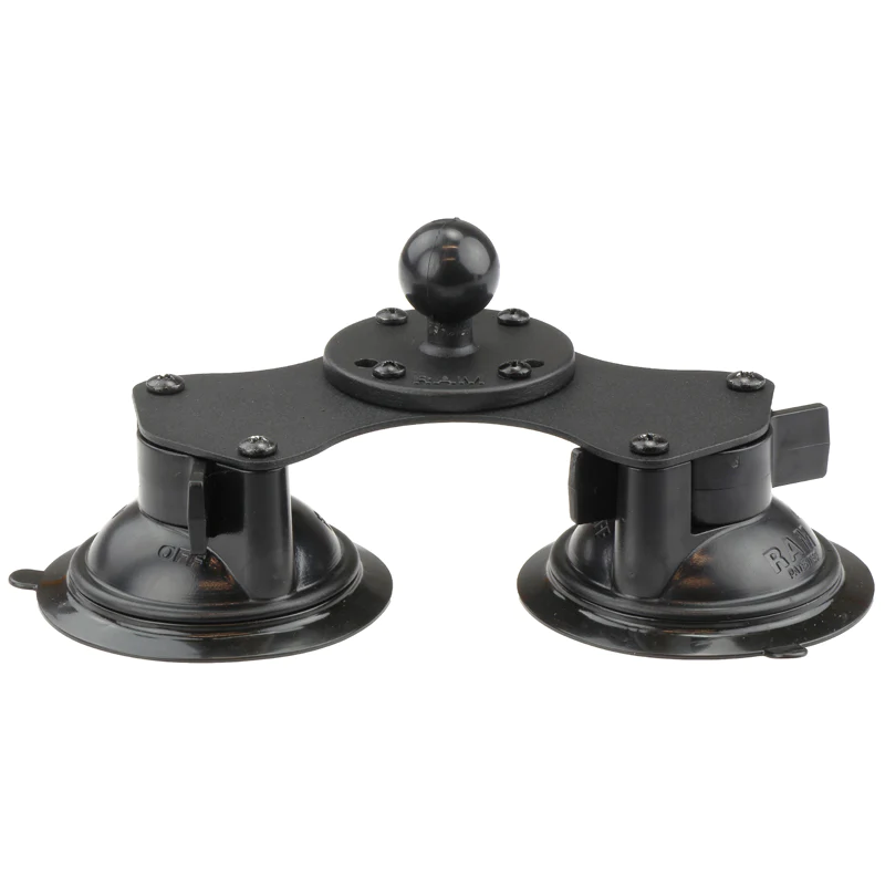 RAM MOUNTS KIT 4 SUCTION DOUBLE MOUNT RAM-B-189B-202U