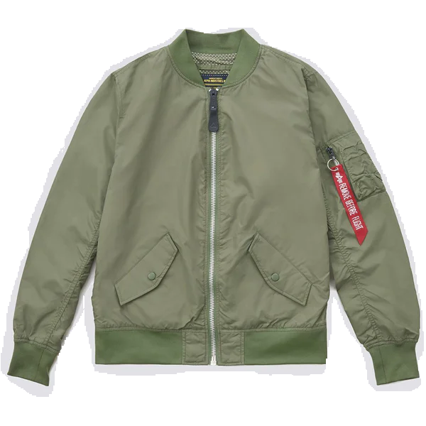 ALPHA INDUSTRIES JACKET L-2B GREEN LADY (1) SMALL WJL46000C1