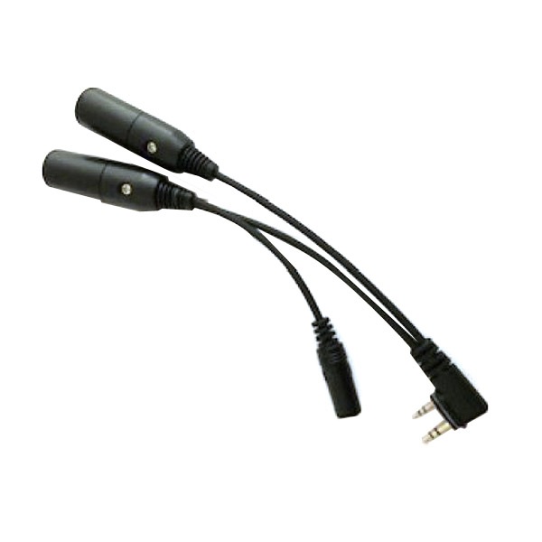 PILOT USA ADAPTER HEADSET TO ICOM IC-A6/14/22/24 PA-82 (OPC-499)