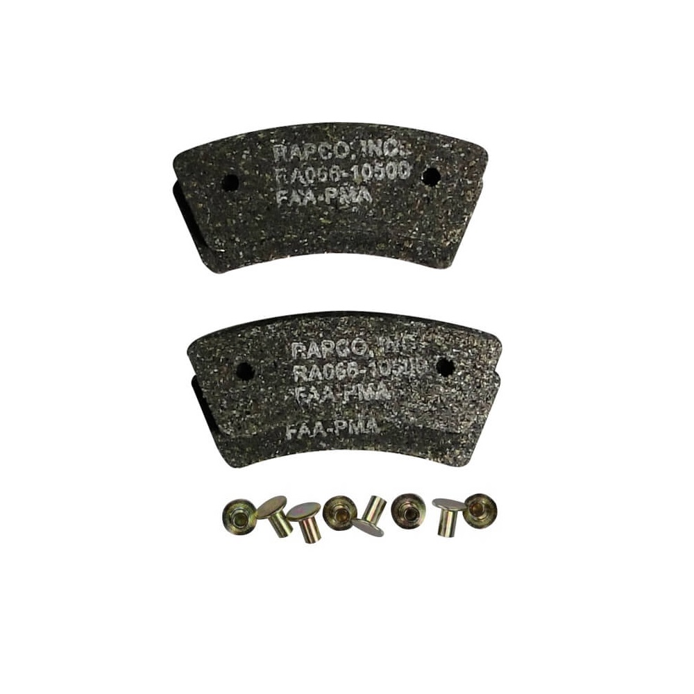 RAPCO BRAKE LINING KIT (4-PACK) RA066-10500-4K