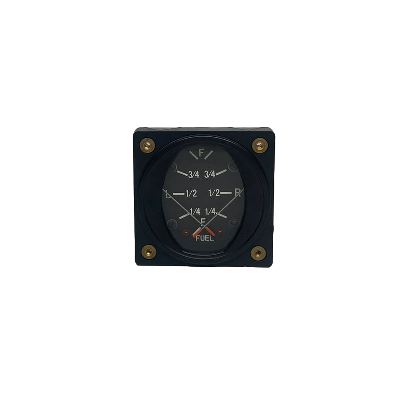 CFI FUEL INDICATOR GAUGE DUAL 2-1/4