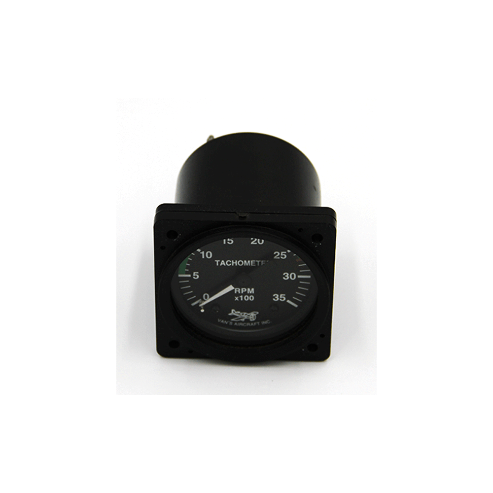 USED - VANS AIRCRAFT TACHOMETER GAUGE 0-3500RPM