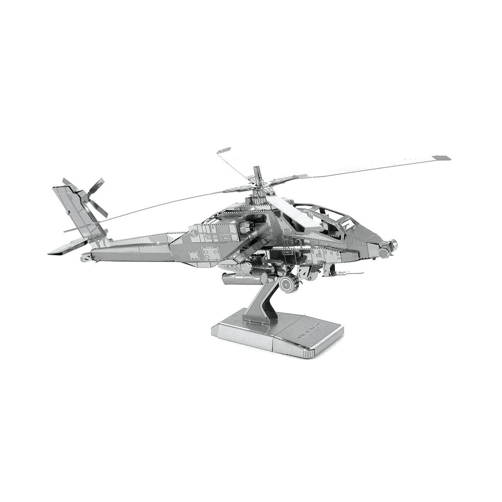 FASCINATIONS INC METAL EARTH MMS083 APACHE HELICOPTER AH-64