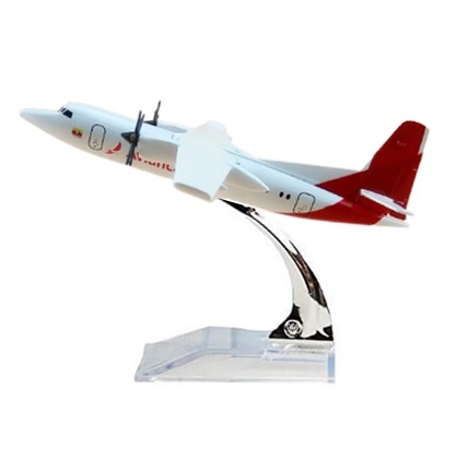 AIRCRAFT MODEL 1:XXX FOKKER 50 AVIANCA