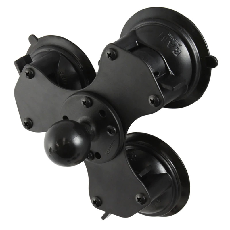 RAM MOUNTS KIT 4 SUCTION TRIPLE MOUNT RAM-333-224-1U-X (B-SIZE)